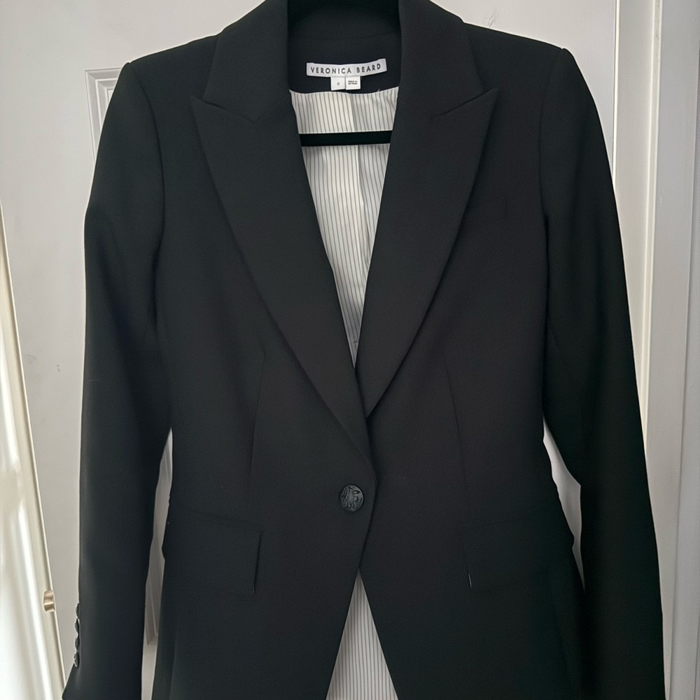 Veronica Beard Classic Black Blazer